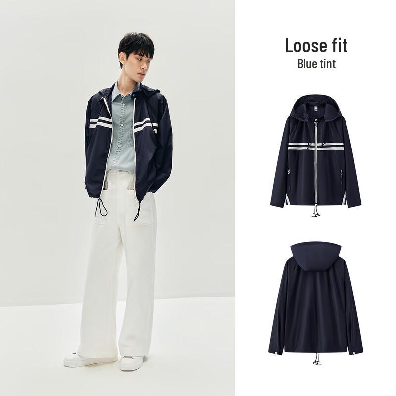 Semir Men's Loose Fit Hooded Nautical Style Jacket