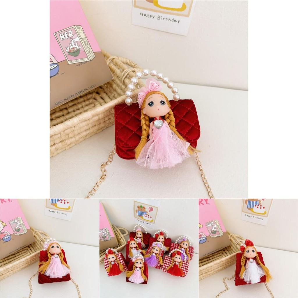 Lovely Red Cartoon Handbag For Kids Breathable Lightweight Design Ideal For Everyday Use