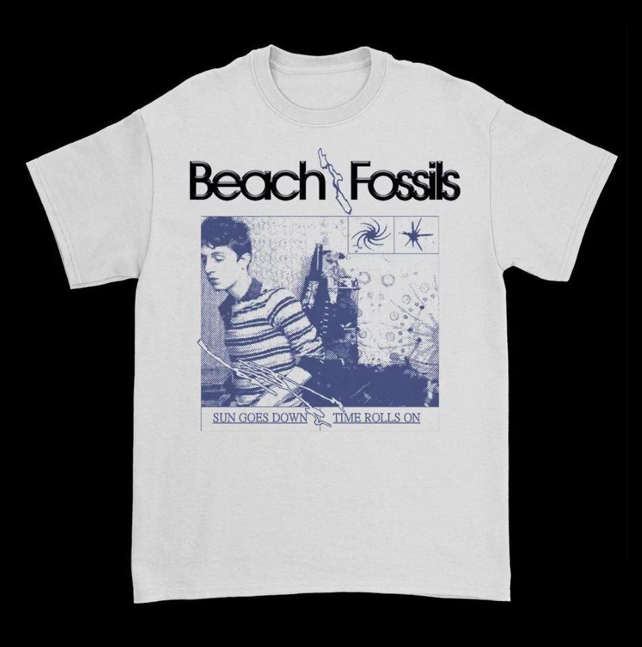 Beach Fossils Band Sun Goes Down Shirt Unisex White All Size S-5XL E1917 M