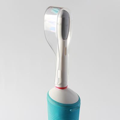 Oral B Elektrikli Diş Fırçası Yedek Başlığı Seyahat Diş Fırçası için 4 Adet Şeffaf Koruyucu Kılıf Hijyenik Toz Geçirmez Koruyucu