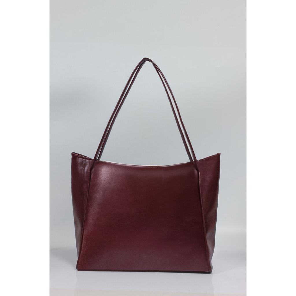 Schwarze Shopper-Tasche mit Reißverschluss für Damen