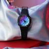 Casio LCD/pointer dual display series, neon octagonal series, colorful laser mirror waterproof movement, quartz movement, resin strap, GA-2100SR-1APR