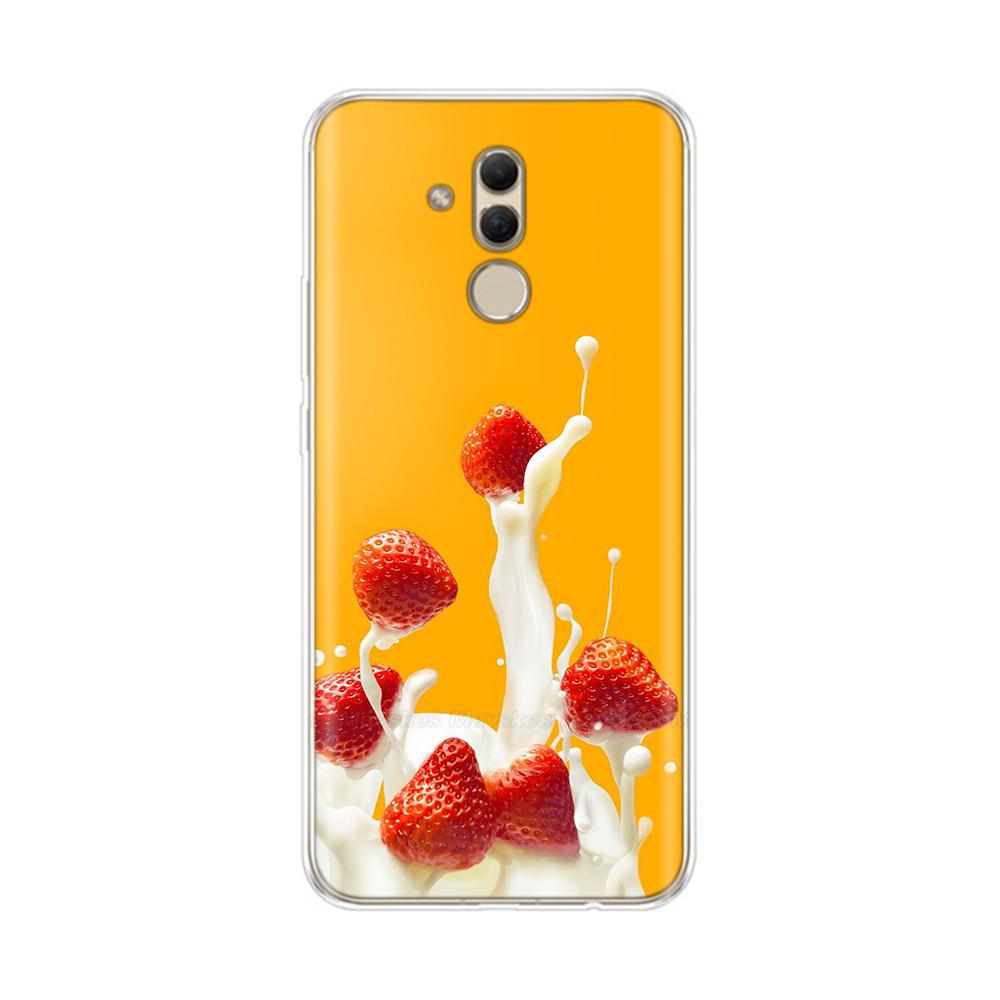 Silicone Case For Huawei Mate 20 Lite Silicon Soft TPU Case For Huawei Mate 20 Pro Mate20 Lite 20Lite SNE-LX1 Phone Cases Cover