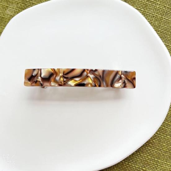 Spring Hairpin French Acetate Decor Hair Clips Versatile Color Hair Organizer Hair Accessory Hair Styling Tool