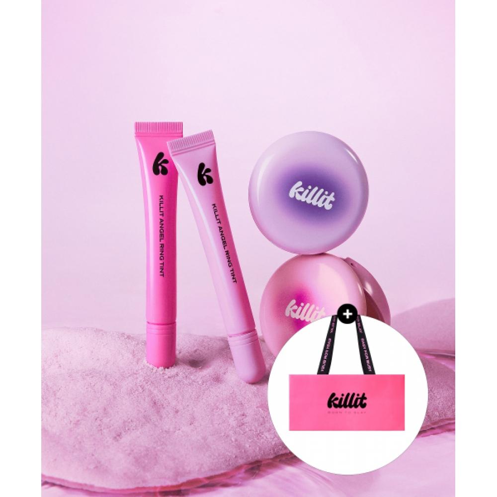 

Killit Angeling Tint + Пудра-пакт 2 шт. + Бесплатный шоппинг-пакет 010 Beaton/lavender