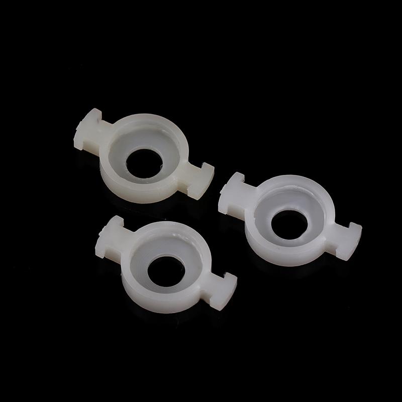 10 Adet Piston Yay Braketi Trompetler İçin Plastik Valfler Pedler Trompet Aksesuarları Yedek Parçalar Kornet Destek Plakaları