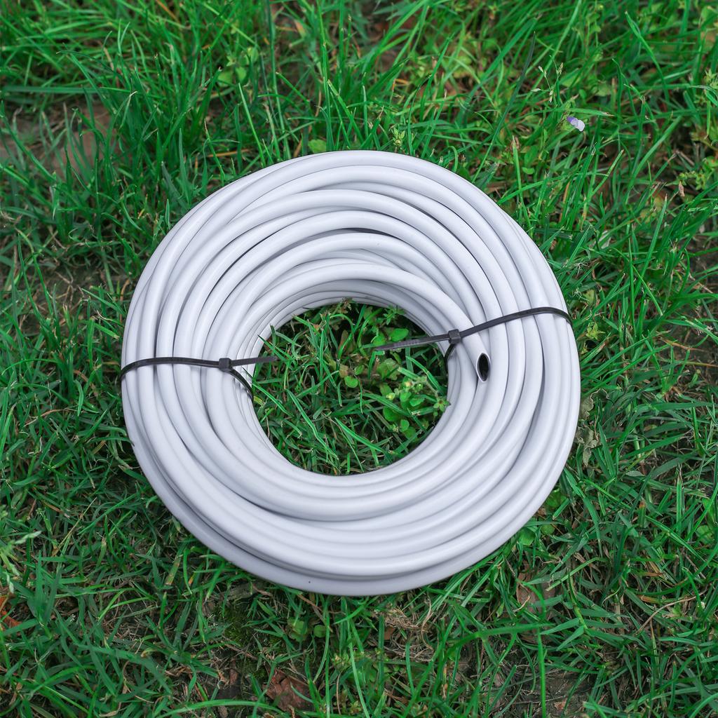 10/20/30/40/50m 3/5MM Water Hose Garden Irrigation Pipe PVC Tube Lawn Micro Drip Tubing for Greenhouse Bonsai Plant Drip Pipe