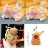 Papusa de pluș Capybara Drăguț Capibara Anime Jucărie pufoasă Kawaii Plushie La mulți ani Păpușă Cadou pentru prietena Animale de pluș moi