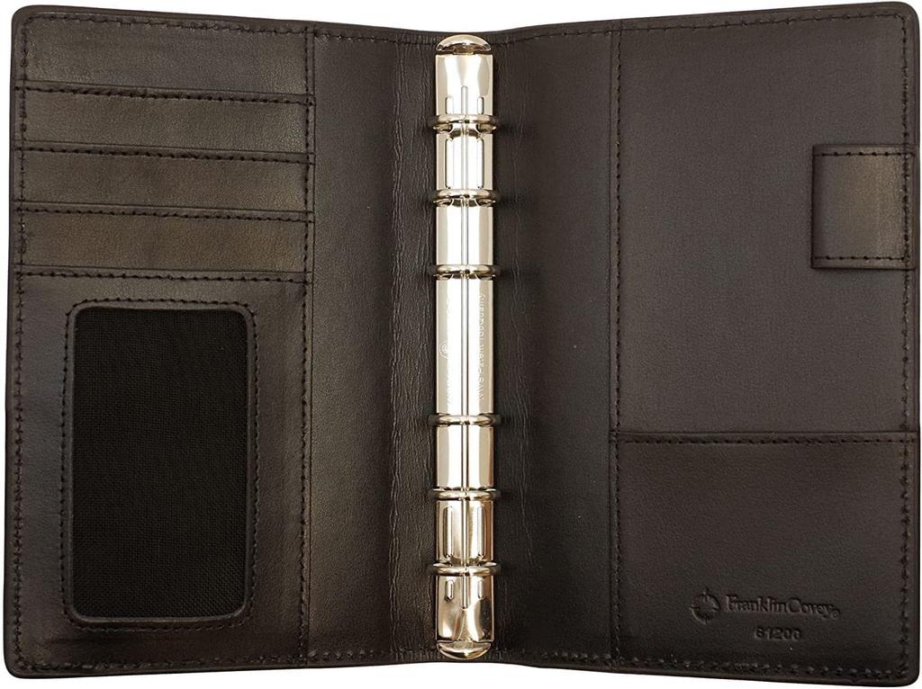 Franklin Planner Daily Starter Kit, 12-Month Edition, Pocket Size, Black, Starting July 2024, 86150