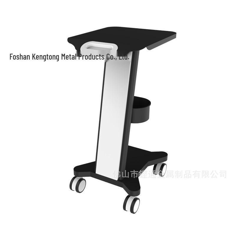 Beauty Instrument Cart: Mobile Dental Clinic Storage Rack & Multifunctional Tool Shelf Trolley