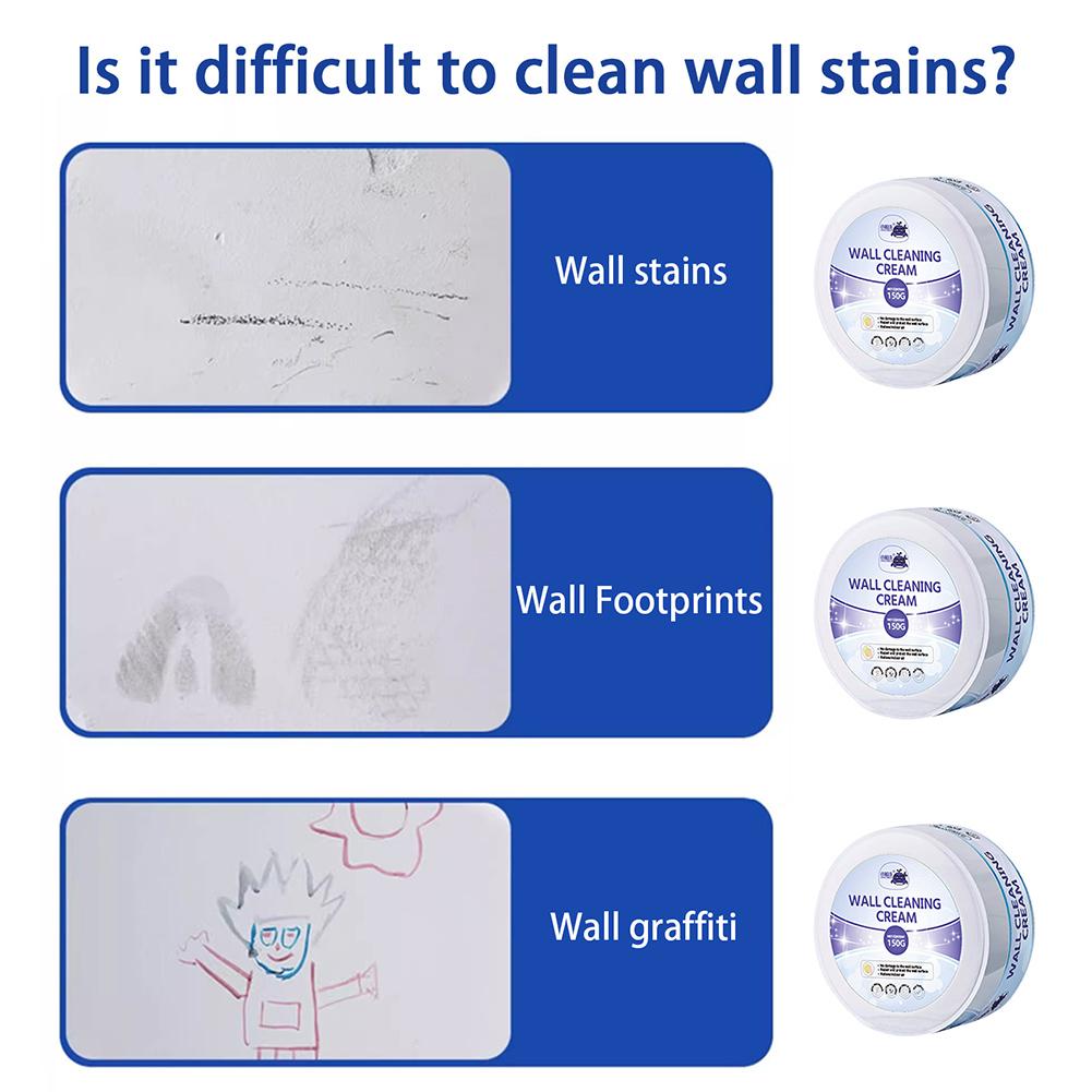 Multi-Purpose Wall Graffitis Cleaning Cream Powerful Effortless Remove Wall Spots Ink Graffitis Repair Cream For Indoor Outdoor