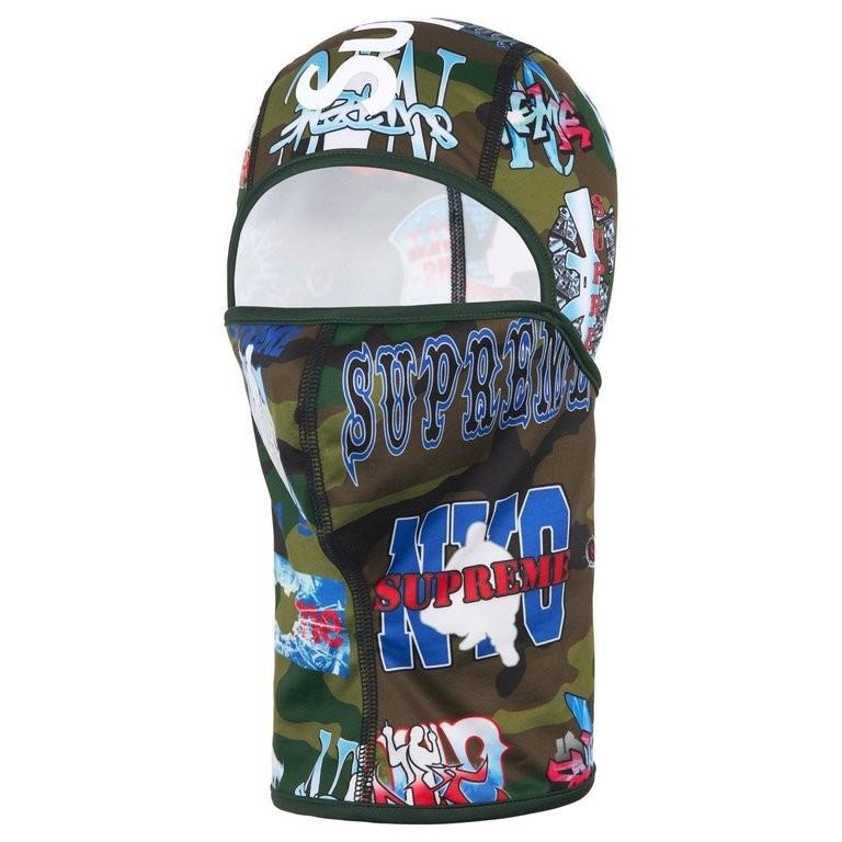 831655 Supreme Flash Легкая Балаклава Лесной Камуфляж One-Size