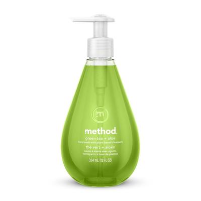 Natürlich gewonnenes Gel-Handwaschmittel Grüner Tee + Aloe, 12 fl oz