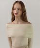ELLIOTI Fold Neck Knit Ts_3Color