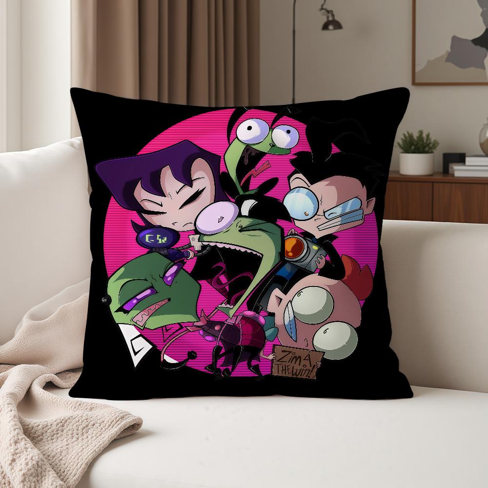 ANIME Iinvader Zzim Pillow Case Suitable For Bedrooms Living Rooms Cars Home Decoration