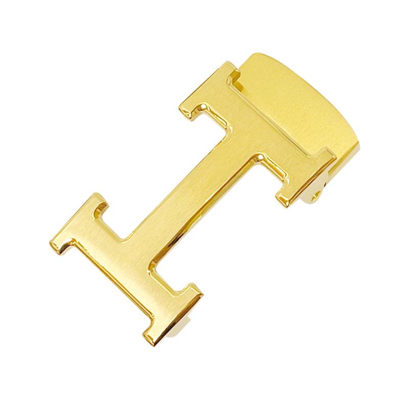 

3.5 Ремень из нержавеющей стали с автоматической пряжкой, мужской регулируемый кожаный ремень - настраиваемый повседневный поясной ремень