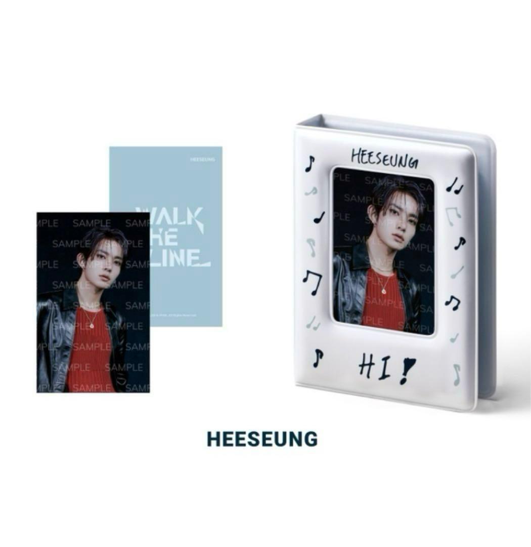 

[USED] ENHYPEN Heeseung WALK THE LINE Photo Card Binder