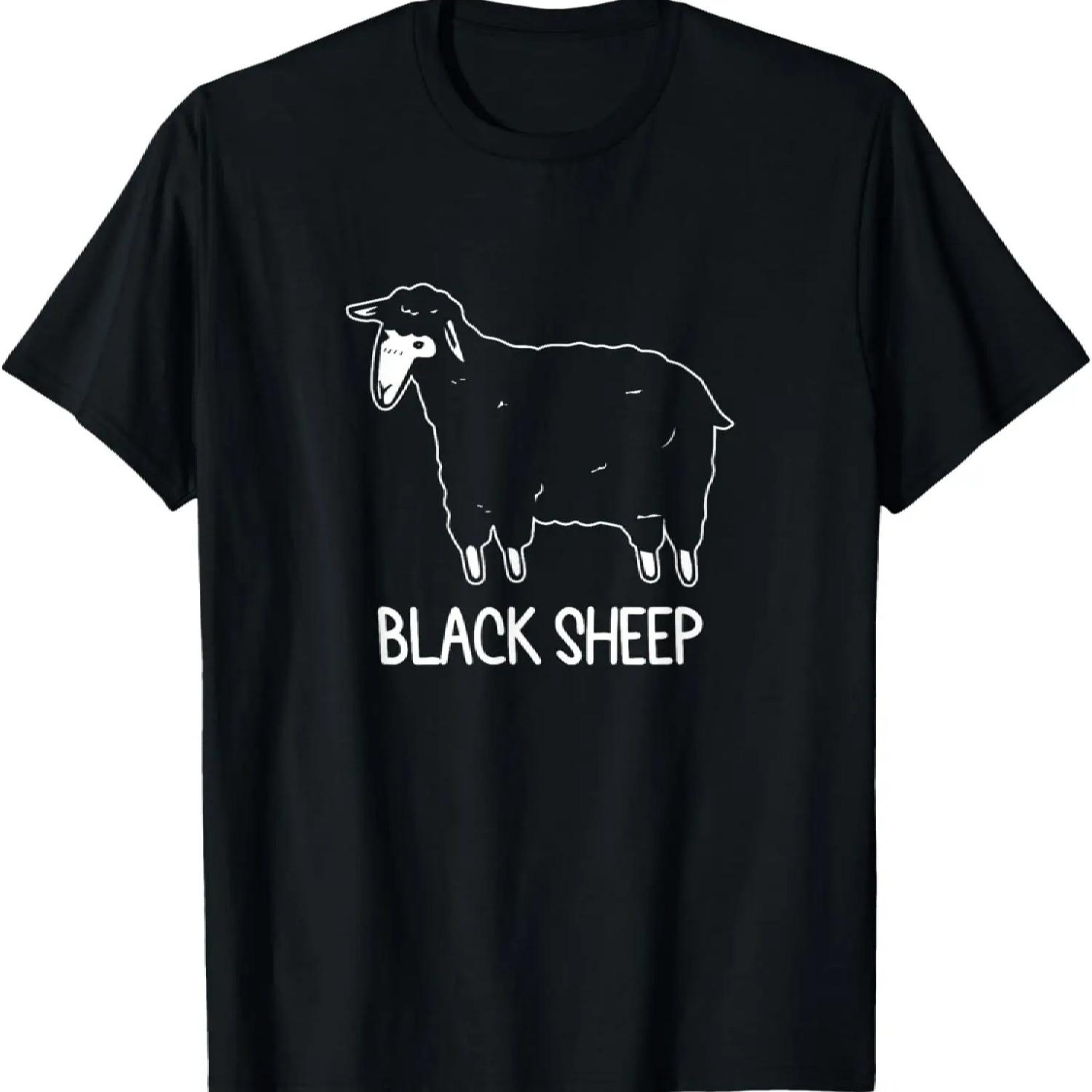 Black Sheep _ Outsider Different _ Be Yourself T-Shirt S