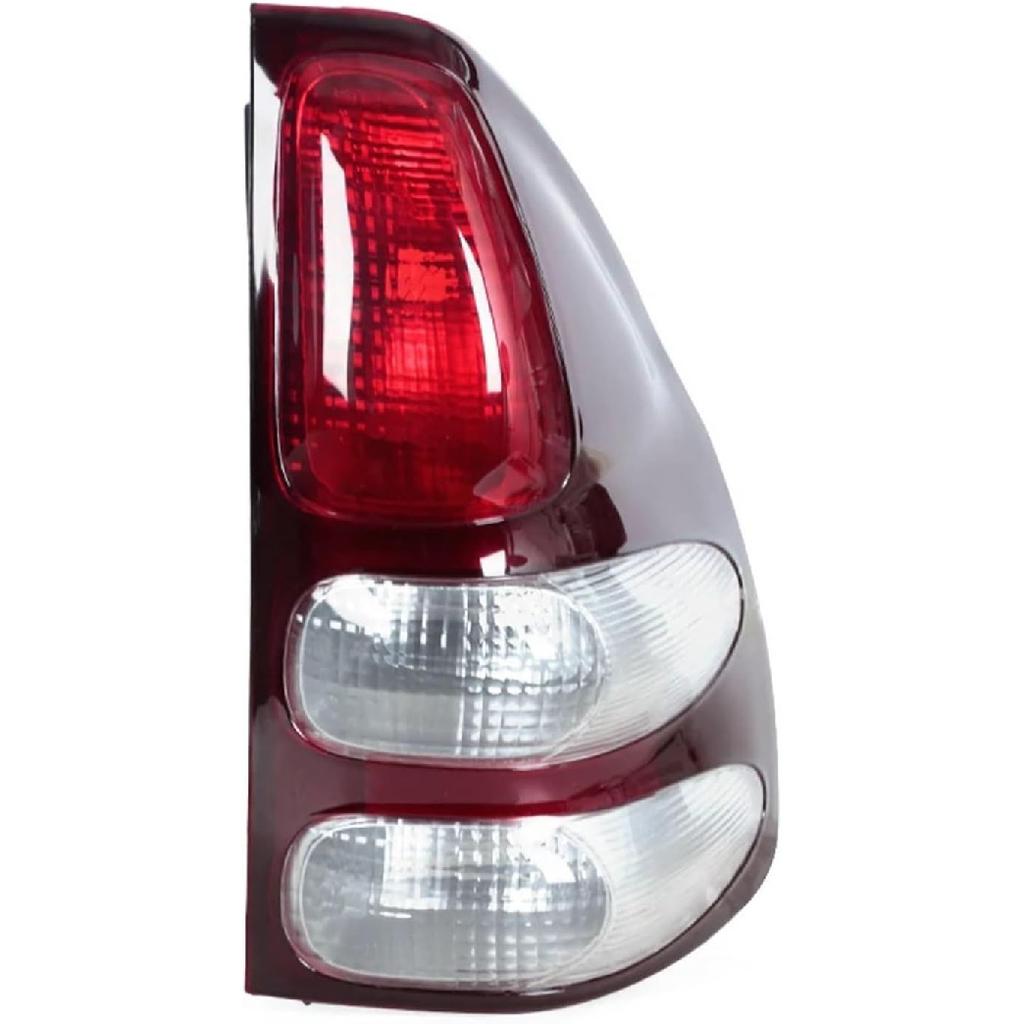 Car Rear Tail Light,Compatible With Toyota Land Cruiser Prado LC120 2003 2004 2005 2006 2007 2008 2009 Brake Light Taillight Without Bulbs(Left)