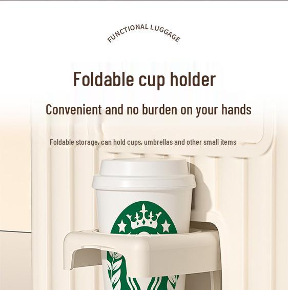 2025 Women's Trolley Suitcase: Durable 20" & 24" Mother-Child Travel Case with Combination Lock