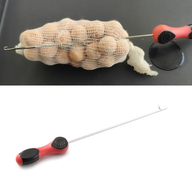 4Pcs Fishing Baits Needle Baiting Needle Tool Replacement Fishing Splicing Needle Baiting Hook Drill Rig Tool Easy To Use