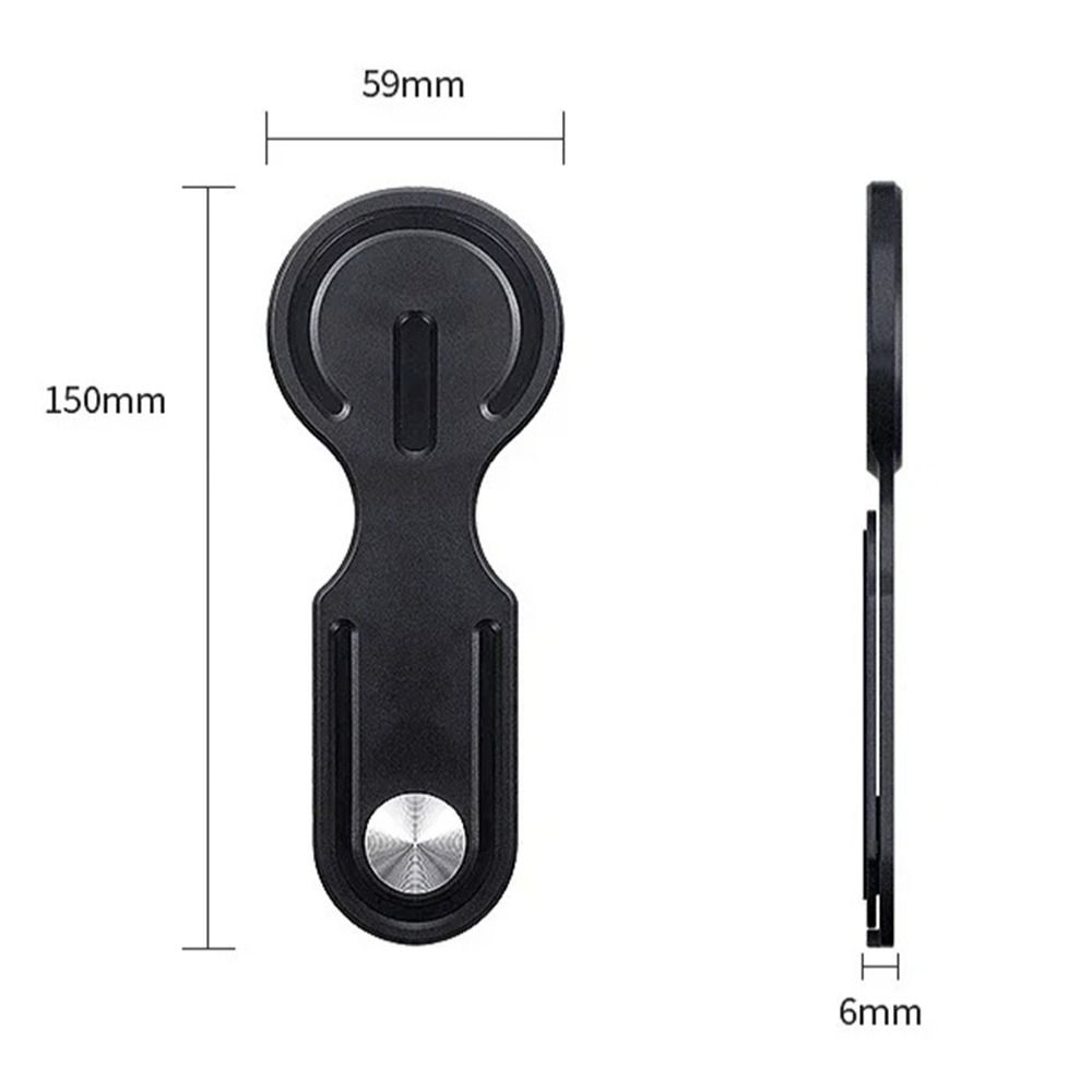 Back Mount Magnetic Phone Holder Plastic Laptop Back Mount New Rotation Stand  Notebook Use