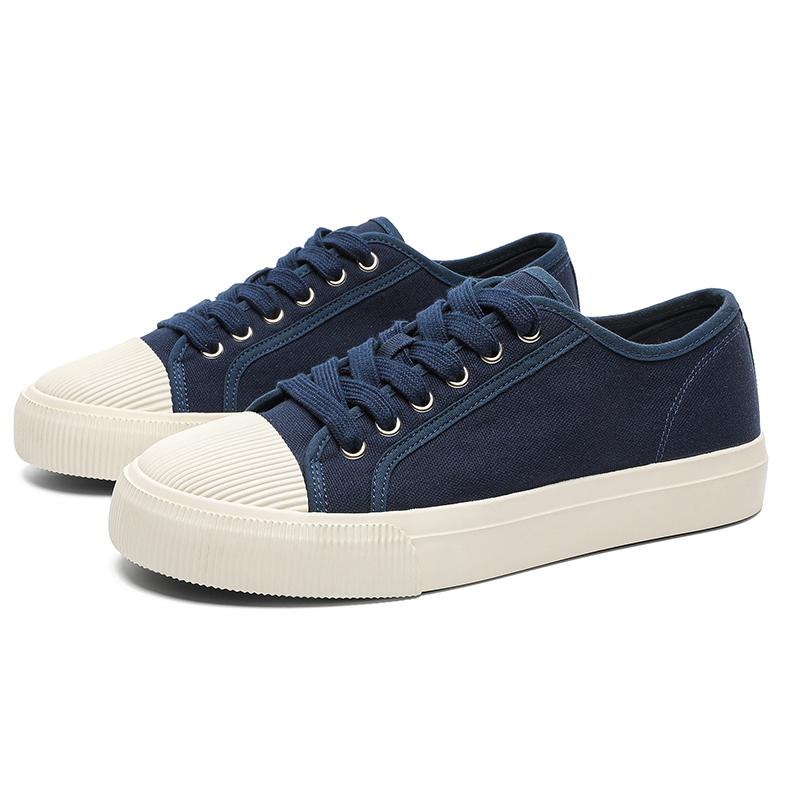 Men's Canvas Shoes Versatile Lightweight and Comfortable Student Shoes Fashionable Trendy Simple and Casual Board Shoes
