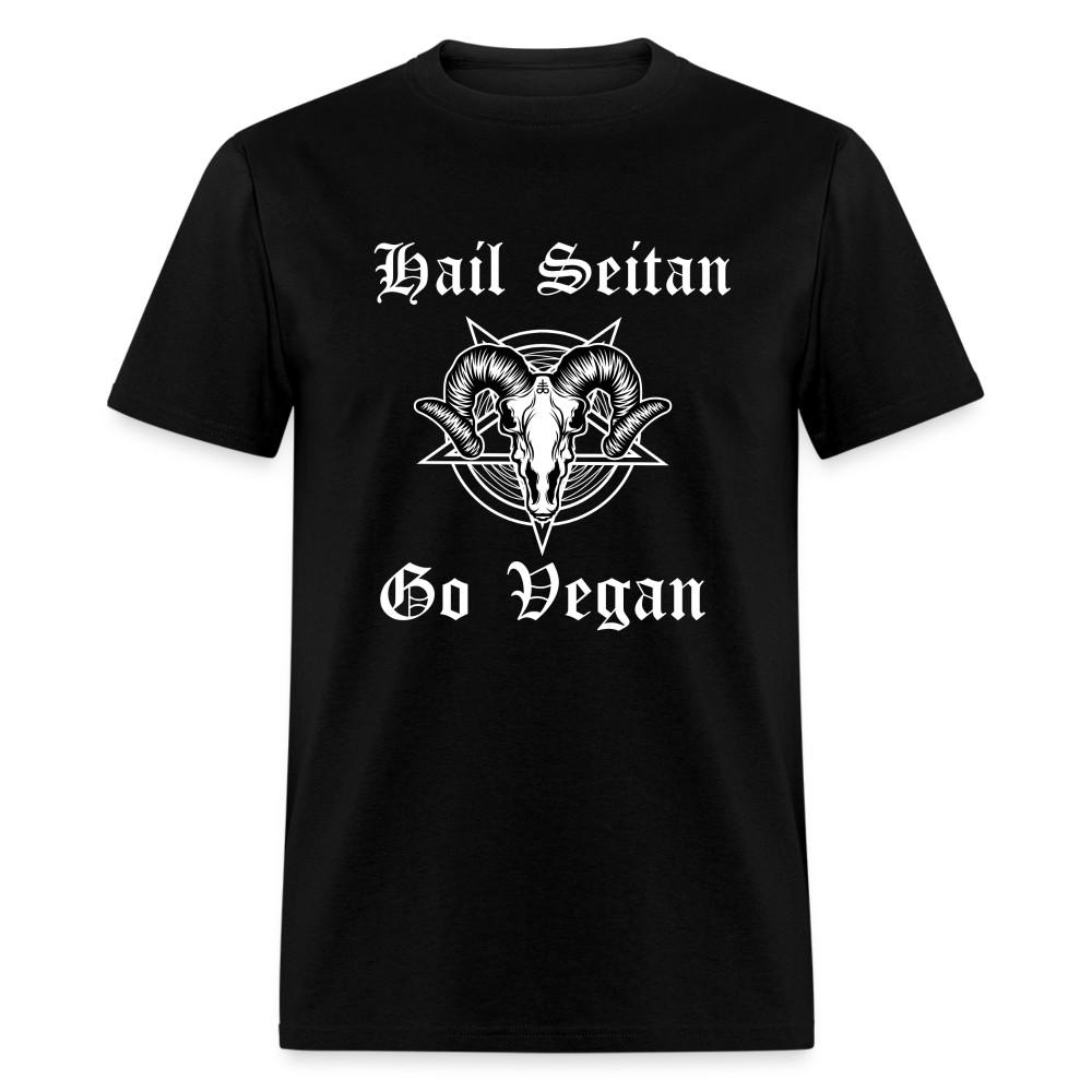 

Hail seitan go vegan shirt Vegetarian T-Shirt size S-6XL 3XL