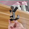 Adjustable Desk Hook Set-Black Anti-Slip Design, 3 Pieces For Bags, Headphones Storage Clamp