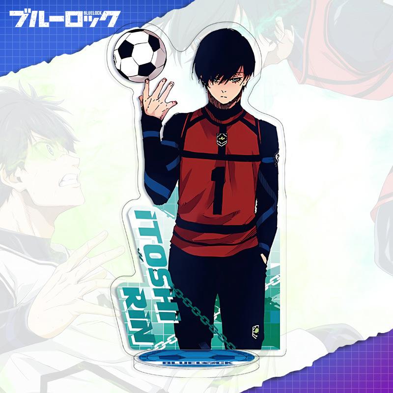 Standee Prigione Blu 16cm Fronte-Retro HD Anime Segno Acrilico Standing Standee
