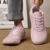 Unisex Barefoot Minimalist Shoes Women Men Wide Toe Zero Drop Sneakers Matte Artificial Leather Fashion Slip On Shoes Fitness
