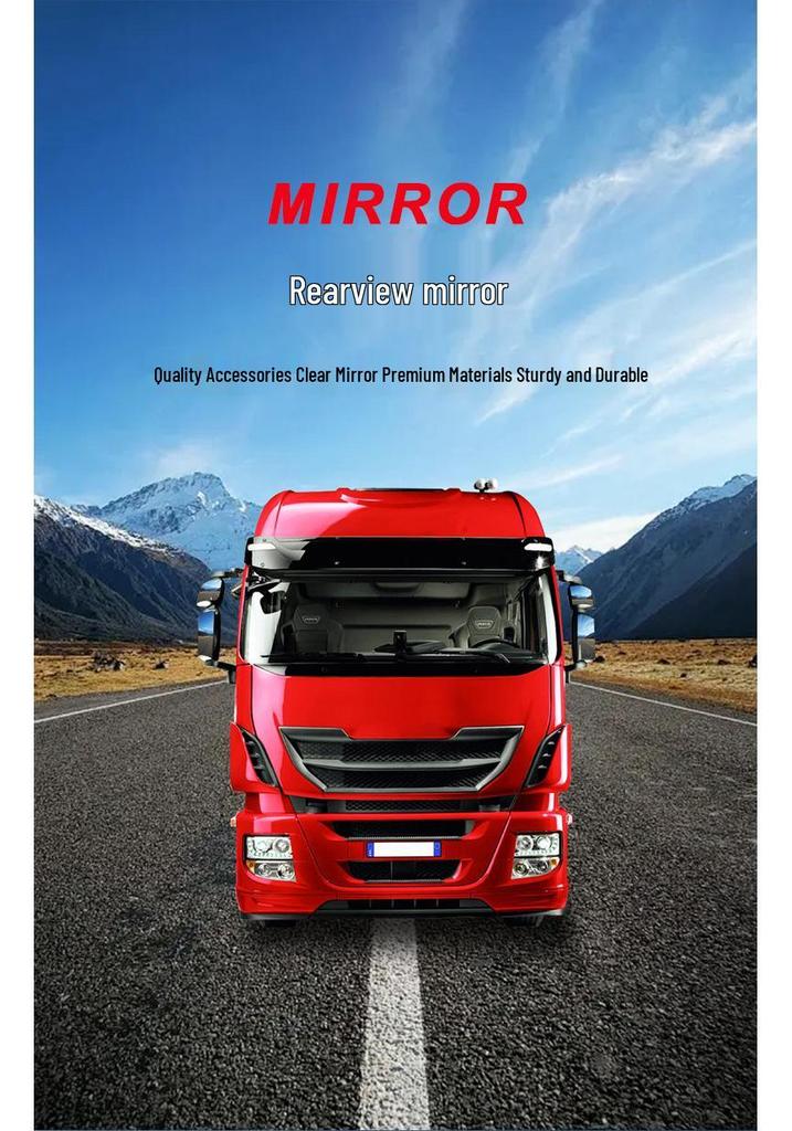 Volvo FM/FH V4 Sun Visor Mirror (Part #84004927)