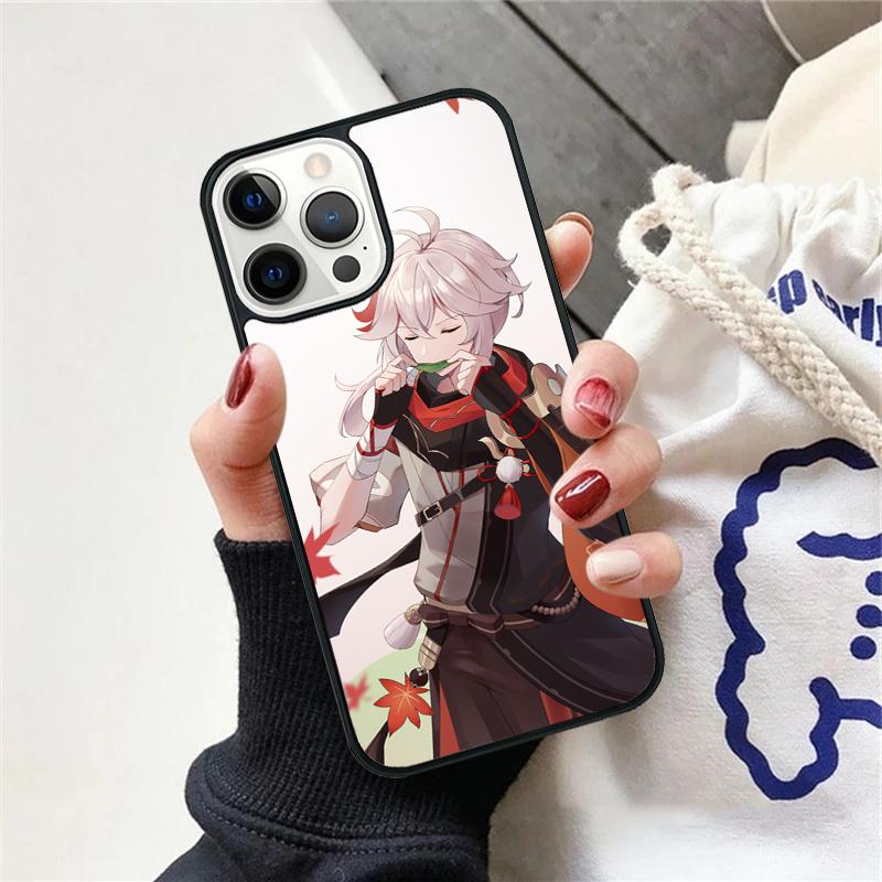 Genshin Impact Kaedehara Kazuha Phone Case Cover For iPhone 17 Air 12 Plus Max for iPhone 17 Air 15 16 11 13 14 Pro Max