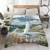 Yellowstone National Park Throw Flannel Throw Blanket: Soft Kid-Friendly Warm Anti-Static All Season Washable Couch Bed Home
