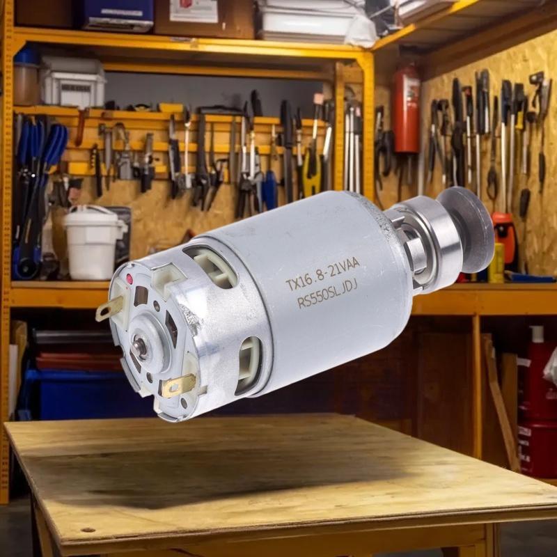 9.4*3.6cm Mini 550 DC ELectric Motor 16.8V/18V/21V Universal Angle Grinder Micro Motor Screwdriver Drill Motor