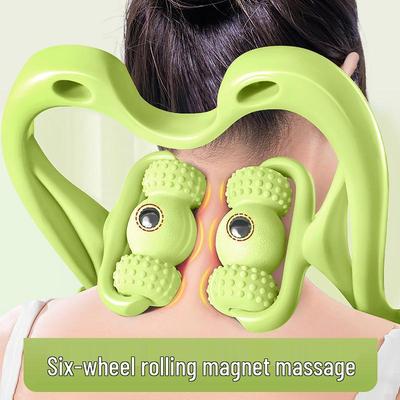 Six-Wheel Neck and Shoulder Massager