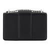 Emporio Armani Hollow Logo Flap Closure Polyester Messenger Bag Women bags Black XW000071AF12039UC001