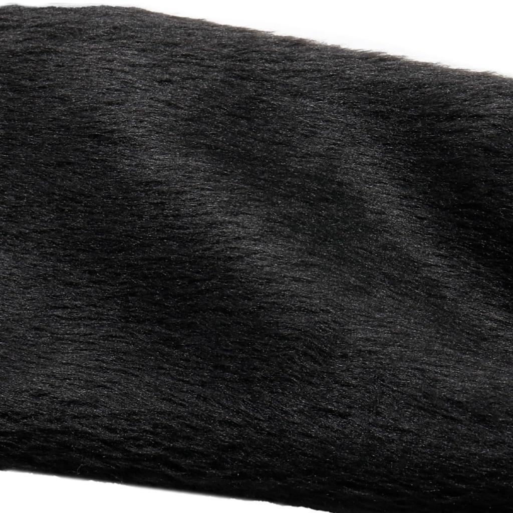 [Atsugi] [Hokaron Tights] Fleece-Lined Ribbed Socks, Knee-Length, 320 Denier Equivalent, FS90451