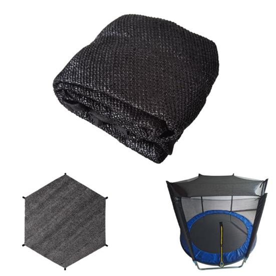 6/8/10/12/14/16-Feet Trampoline Sunshade Cover UV Resistant Waterproof Weather-resistant Outdoor 45820 Poles Trampoline Canopy