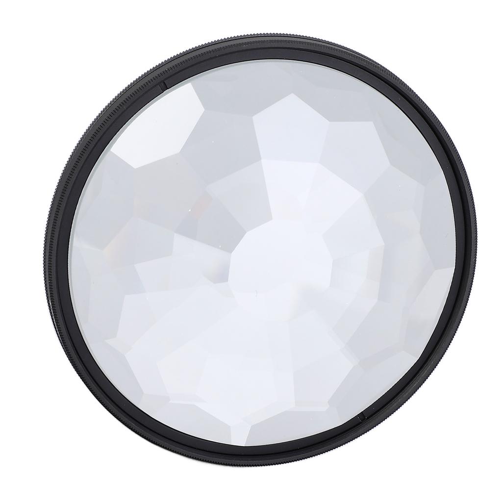 77mm Kaleidoscope Prism Camera Lens Filter Optical Glass Photography Special Effect Filter for Micro SLR Camera