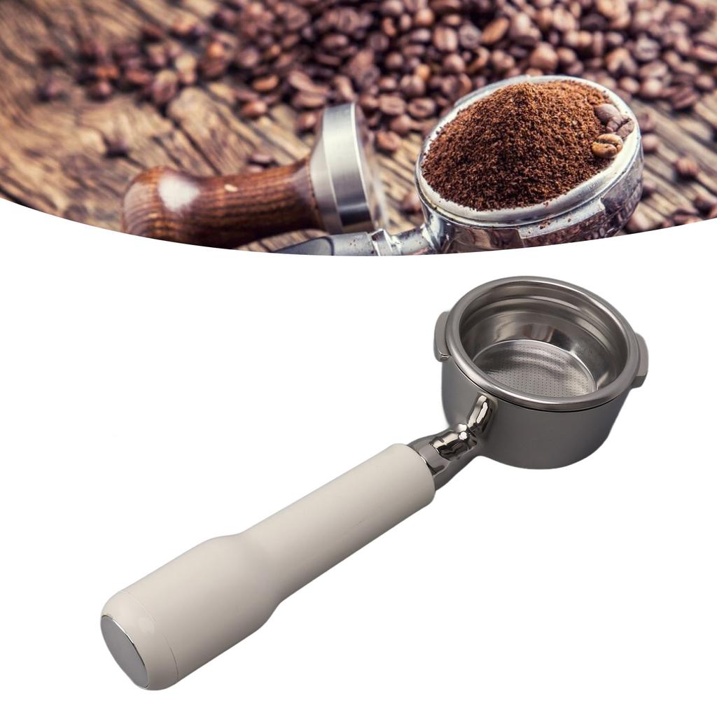 58mm Portafilter Bottomless Stainless Steel 2 Ear Comfortable Grip Coffee Machine Accessory for   BABY EVOL UTION