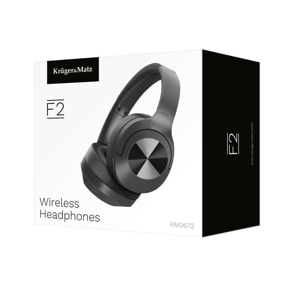 Kruger&Matz F2 Wireless Over-Ear Headphones