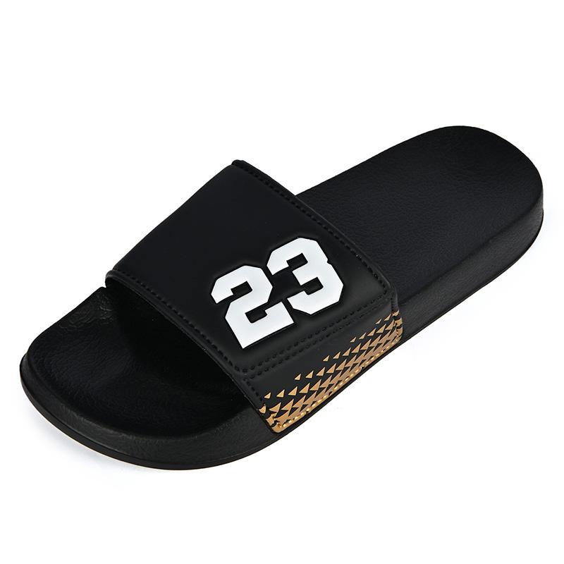 TUINANLE Papuci pentru bărbați Papuci de plajă în aer liber Moale și confortabil Rezistent la uzură Anti-alunecare Fund gros