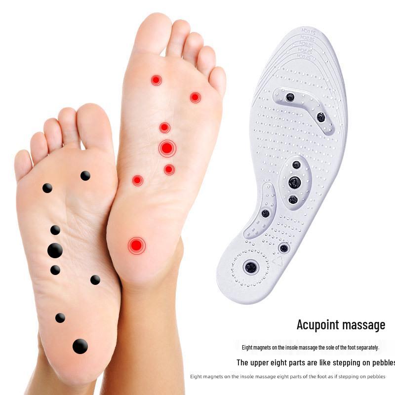 Breathable Magnetic Massage Insoles with 8 Magnets for Men and Women