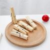 Bamboo Versatile Eco-friendly Natural Innovative Design Sturdy Timeless Sturdy Clothespin Pack Sustainable Clothespins Stylish