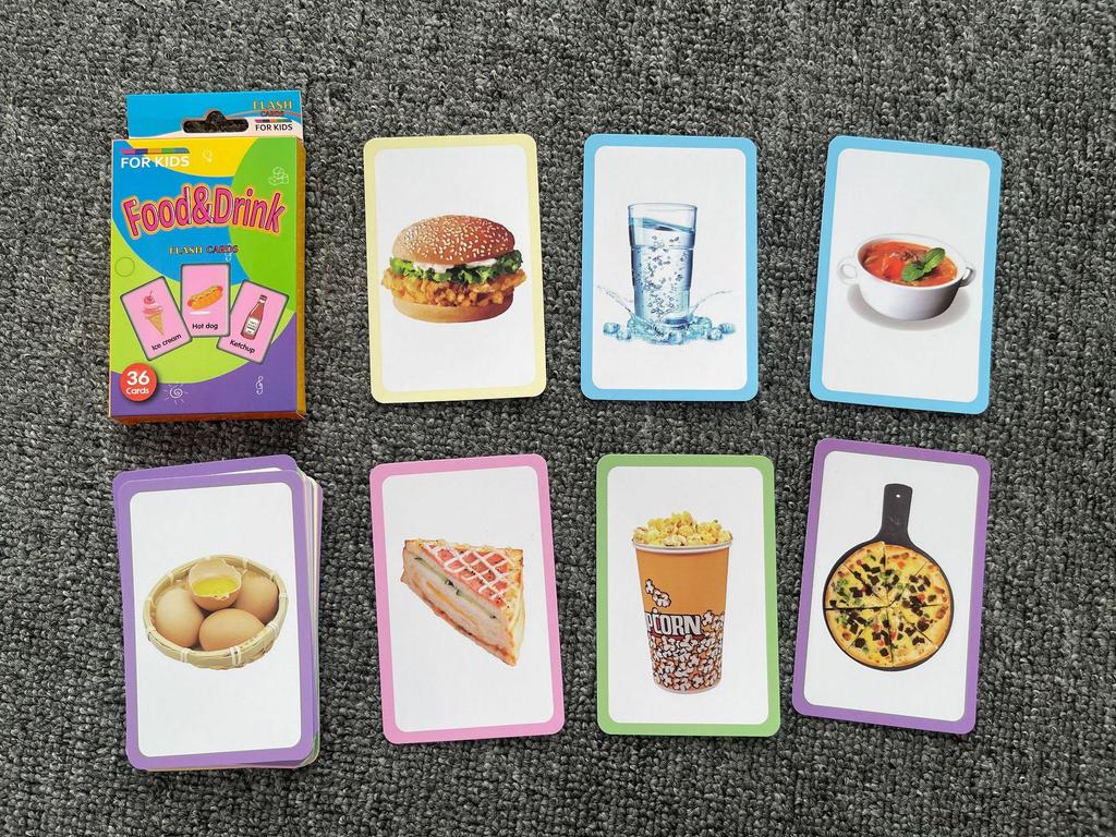 Tear-Resistant Animal Cognition Flashcards: Early Education Aids for Children