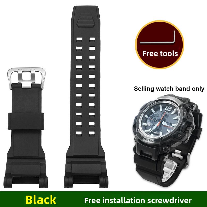 GPW2000 Soft Silicone Strap For Casio G-Shock Kongba 5502 GPW-2000 Wristband Men Replacement Sport Rubber Watch Band Accessories