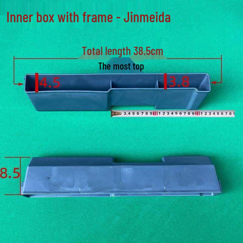 Automatic Mahjong Table Drawer with Accessories & Chip Storage Box Set