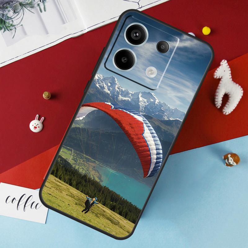 Paragliding Sport Case For Xiaomi Redmi Note 14 12 11 10 13 Pro 15 Pro Plus Redmi 15 14C 10C 12C 13C 15C Cover