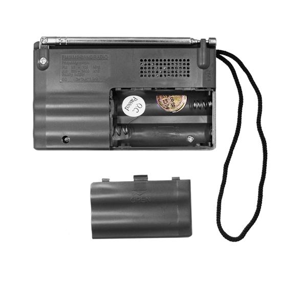 BC-R21 Bærbar Radio Sterkt Signal Multifunksjonell Innebygd Høyttaler Fullt Bånd FM Stereo Radio for Eldre